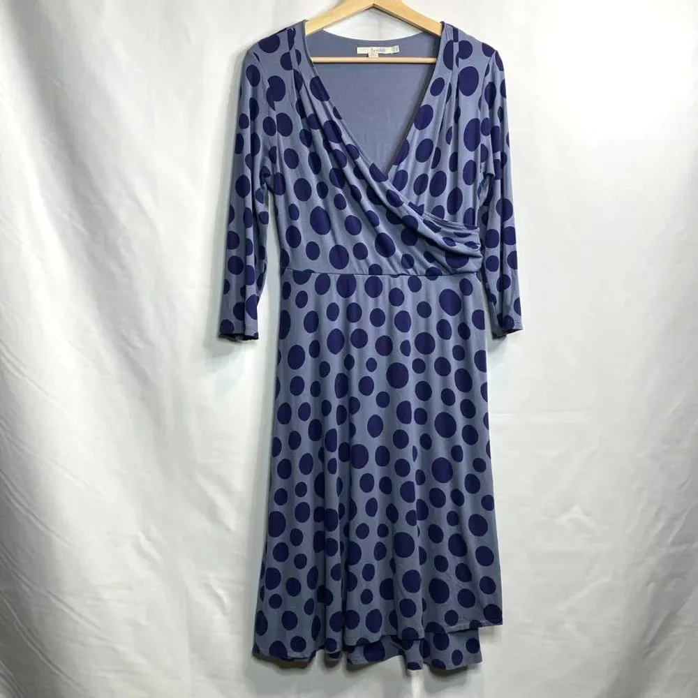 BODEN Rosebury Faux Wrap Dress, Sz 10 - Picture 3 of 10